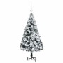 Árbol de Navidad artificial Verde 120 cm PVC y Acero y Plástico