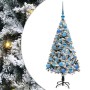 Árbol de Navidad artificial Verde 120 cm PVC y Acero y Plástico
