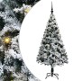 Árbol de Navidad artificial Verde 150 cm PVC y Acero y Plástico