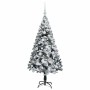 Árbol de Navidad artificial Verde 150 cm PVC y Acero y Plástico