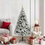 Árbol de Navidad artificial Verde 150 cm PVC y Acero y Plástico