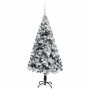 Árbol de Navidad artificial Verde 150 cm PVC y Acero y Plástico