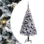 Árbol de Navidad artificial Verde 150 cm PVC y Acero y Plástico