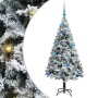 Árbol de Navidad artificial Verde 150 cm PVC y Acero y Plástico