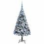 Árbol de Navidad artificial Verde 150 cm PVC y Acero y Plástico