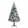 Árbol de Navidad artificial Verde 150 cm PVC y Acero y Plástico