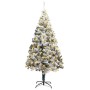 Árbol de Navidad artificial Verde 180 cm PVC y Acero y Plástico