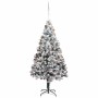 Árbol de Navidad artificial Verde 180 cm PVC y Acero y Plástico