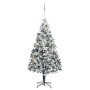 Árbol de Navidad artificial Verde 180 cm PVC y Acero y Plástico