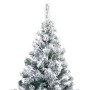 Árbol de Navidad artificial Verde 180 cm PVC y Acero y Plástico