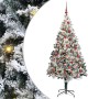 Árbol de Navidad artificial Verde 180 cm PVC y Acero y Plástico
