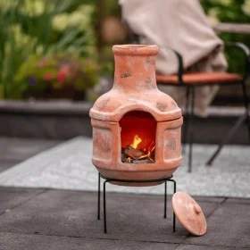 RedFire Fireplace Lima Clay Straw 86033 by RedFire, Chimneys - Ref: Foro24-411834, Price: 151,52 €, Discount: %