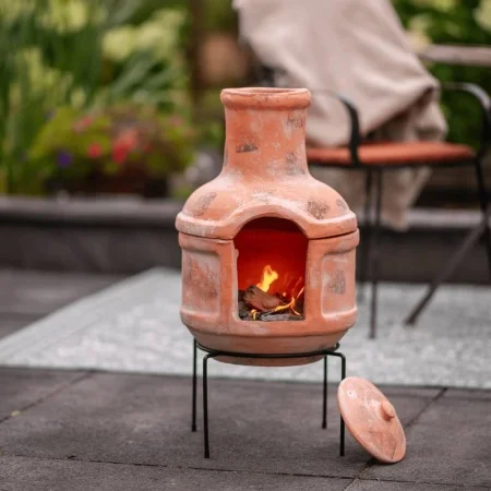 RedFire Kamin Lima Lehmstroh 86033 von RedFire, Kamine - Ref: Foro24-411834, Preis: 151,32 €, Rabatt: %