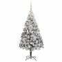 Árbol de Navidad artificial Verde 180 cm PVC y Acero y Plástico