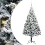 Árbol de Navidad artificial Verde 180 cm PVC y Acero y Plástico