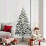 Árbol de Navidad artificial Verde 180 cm PVC y Acero y Plástico