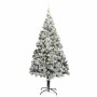 Árbol de Navidad artificial Verde 180 cm PVC y Acero y Plástico