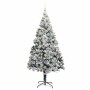 Árbol de Navidad artificial Verde 180 cm PVC y Acero y Plástico