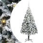 Árbol de Navidad artificial Verde 180 cm PVC y Acero y Plástico