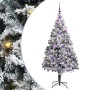 Árbol de Navidad artificial Verde 180 cm PVC y Acero y Plástico