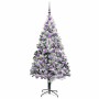 Árbol de Navidad artificial Verde 180 cm PVC y Acero y Plástico