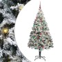 Árbol de Navidad artificial Verde 180 cm PVC y Acero y Plástico