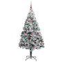 Árbol de Navidad artificial Verde 180 cm PVC y Acero y Plástico
