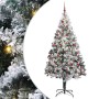 Árbol de Navidad artificial Verde 210 cm PVC y Acero y Plástico