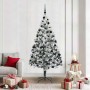 Árbol de Navidad artificial Verde 210 cm PVC y Acero y Plástico