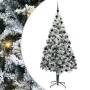 Árbol de Navidad artificial Verde 210 cm PVC y Acero y Plástico