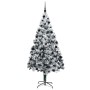 Árbol de Navidad artificial Verde 210 cm PVC y Acero y Plástico