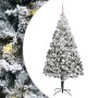 Árbol de Navidad artificial Verde 210 cm PVC y Acero y Plástico