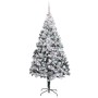 Árbol de Navidad artificial Verde 210 cm PVC y Acero y Plástico