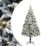 Árbol de Navidad artificial Verde 210 cm PVC y Acero y Plástico