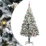 Árbol de Navidad artificial Verde 210 cm PVC y Acero y Plástico