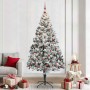 Árbol de Navidad artificial Verde 240 cm PVC y Acero y Plástico