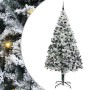 Árbol de Navidad artificial Verde 240 cm PVC y Acero y Plástico