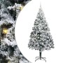 Árbol de Navidad artificial Verde 240 cm PVC y Acero y Plástico