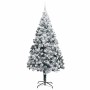 Árbol de Navidad artificial Verde 240 cm PVC y Acero y Plástico