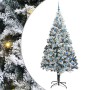 Árbol de Navidad artificial Verde 240 cm PVC y Acero y Plástico