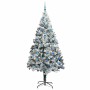 Árbol de Navidad artificial Verde 240 cm PVC y Acero y Plástico