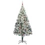 Árbol de Navidad artificial Verde 240 cm PVC y Acero y Plástico