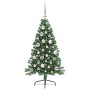 Árbol de Navidad Artificial Preiluminado Verde 120 cm PVC