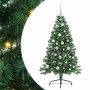 Árbol de Navidad Artificial Preiluminado Verde 120 cm PVC