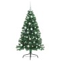 Árbol de Navidad Artificial Preiluminado Verde 120 cm PVC