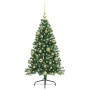 Árbol de Navidad Artificial Preiluminado Verde 120 cm PVC