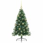 Árbol de Navidad Artificial Preiluminado Verde 120 cm PVC