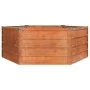 Arriate oxidado de acero corten 129x129x45 cm de vidaXL, Maceteros y jardineras - Ref: Foro24-151946, Precio: 45,75 €, Descue...