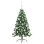 Árbol de Navidad Artificial Preiluminado Verde 120 cm PVC
