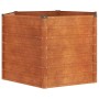 Rostiges Blumenbeet aus Cortenstahl, 129 x 129 x 77 cm von vidaXL, Töpfe und Pflanzgefäße - Ref: Foro24-151947, Preis: 62,54 ...
